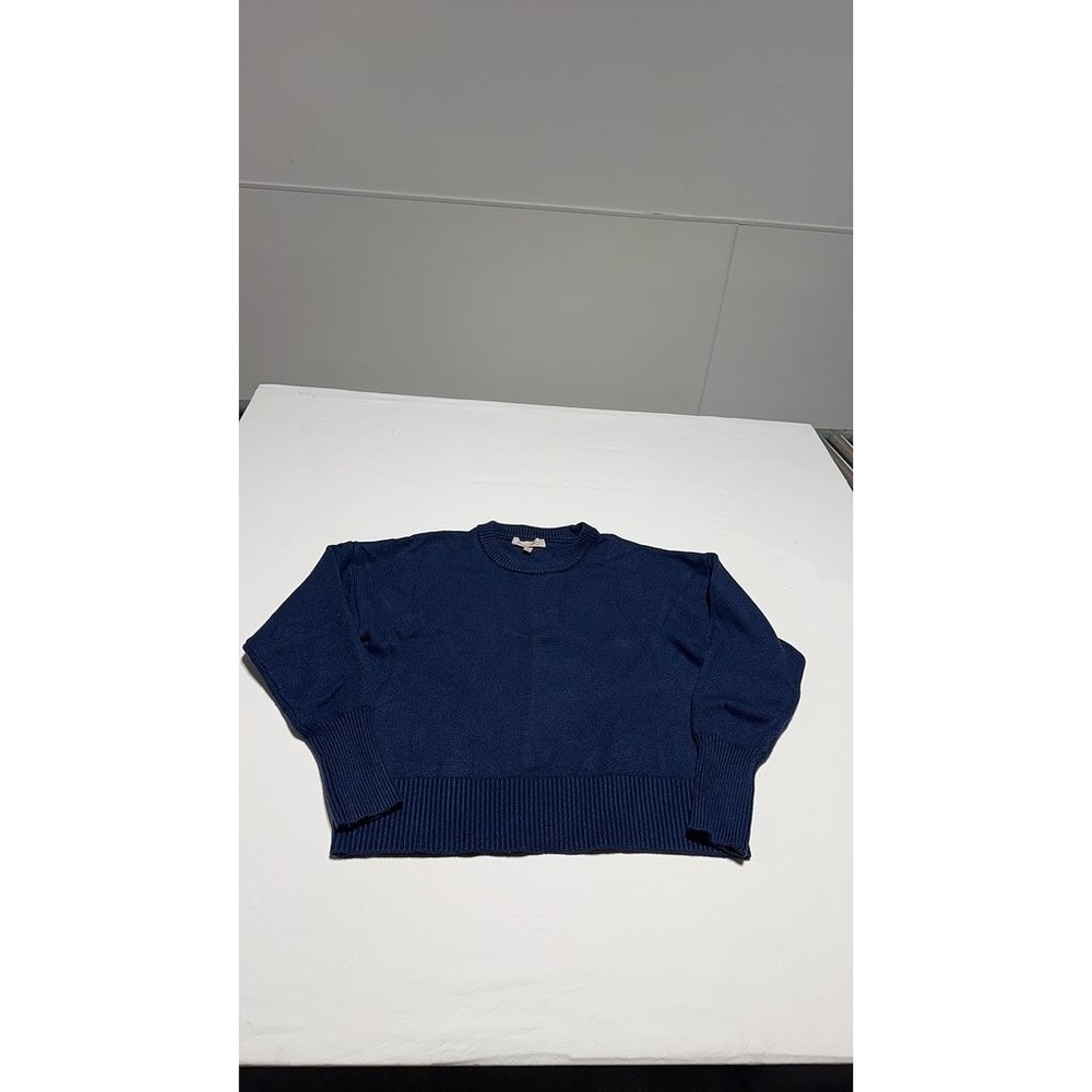 Philosophy Republic Clothing Navy Blue Knit Crew Neck Sweater Mens XL